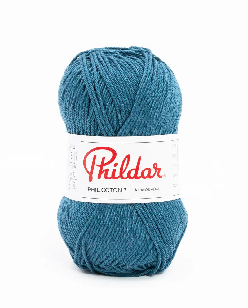 Phildar Cotton 3 siūlai 50g (medvilnė)