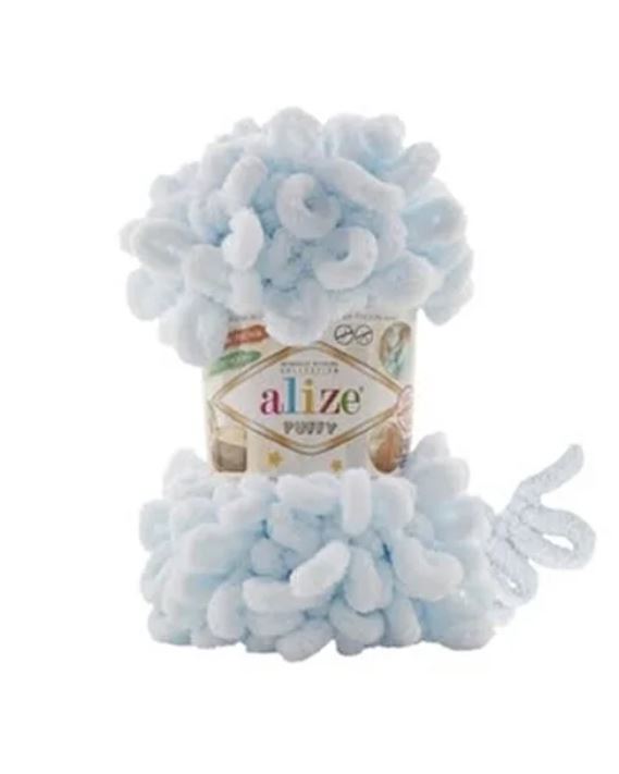 Alize Puffy yarn 100g (micro polyester)