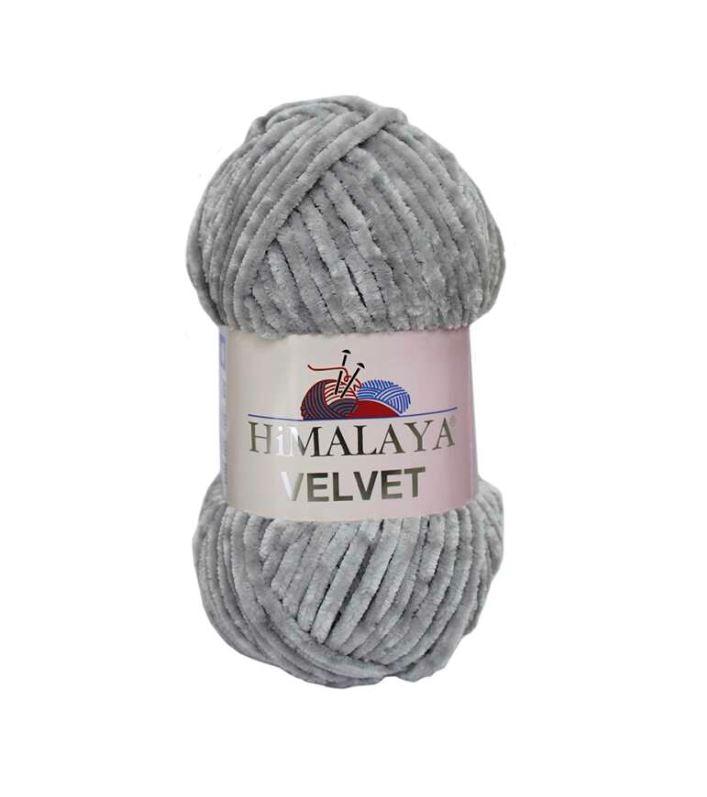 Himalaya Velvet mezgimo siūlai 100g (poliesteris-pliušas) - Pasaulio Siūlai