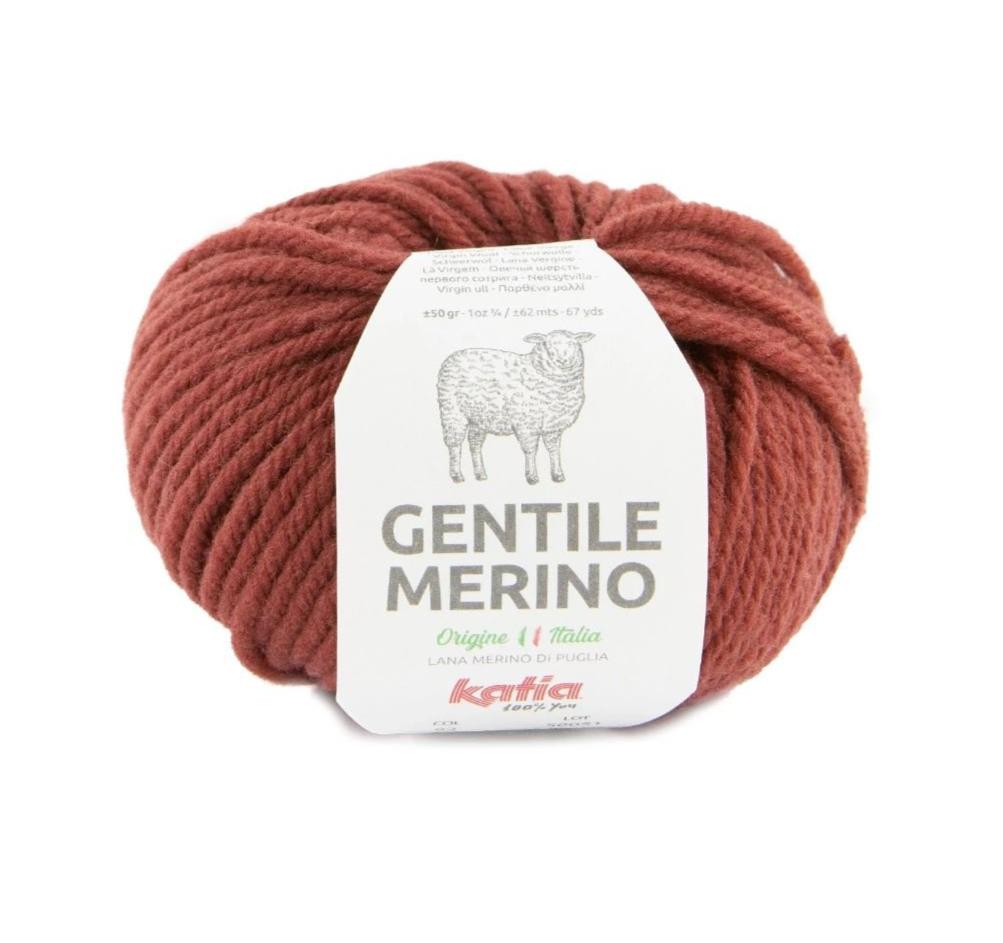 Katia Gentile Merino mezgimo siūlai 50g (merino vilna)