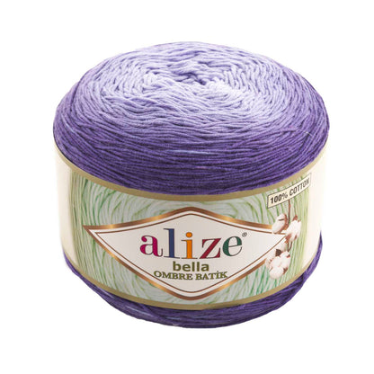 Alize Bella Ombre Batik siūlai 250g (medvilnė)