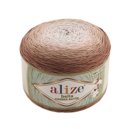 Alize Bella Ombre Batik siūlai 250g (medvilnė)