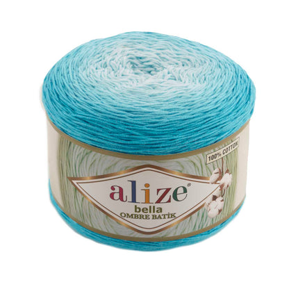 Alize Bella Ombre Batik siūlai 250g (medvilnė)