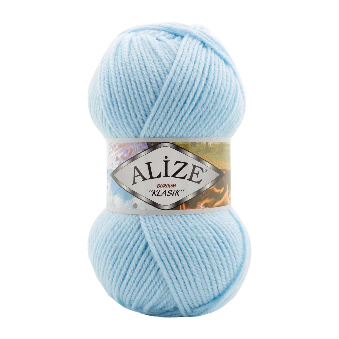 Alize Burcum Klasik knitting yarn 100g (acrylic)