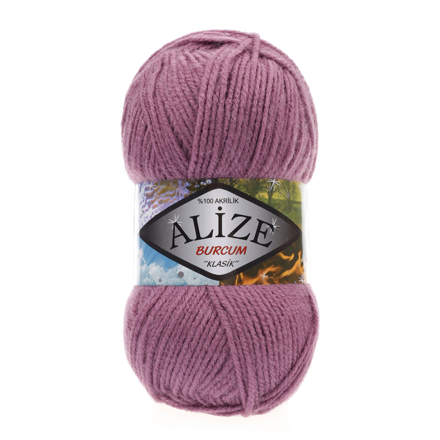 Alize Burcum Klasik knitting yarn 100g (acrylic)