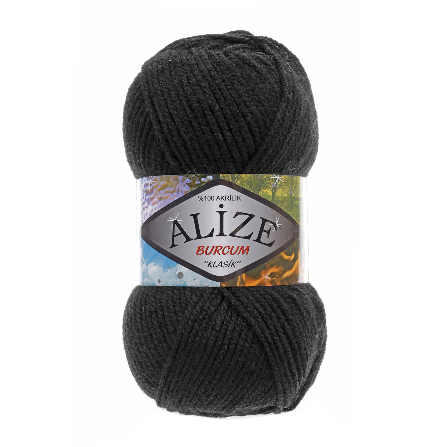 Alize Burcum Klasik knitting yarn 100g (acrylic)