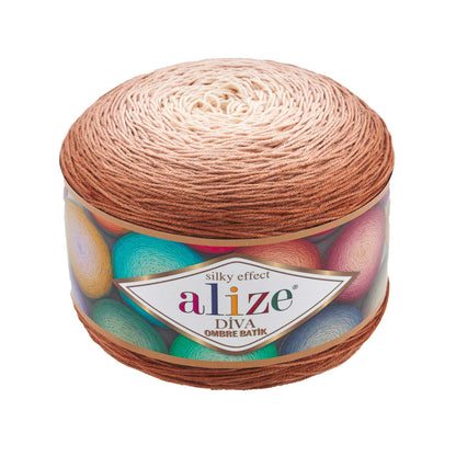 Alize Diva Ombre Batik siūlai 250g (akrilanas)