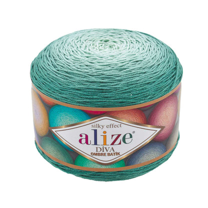 Alize Diva Ombre Batik siūlai 250g (akrilanas)