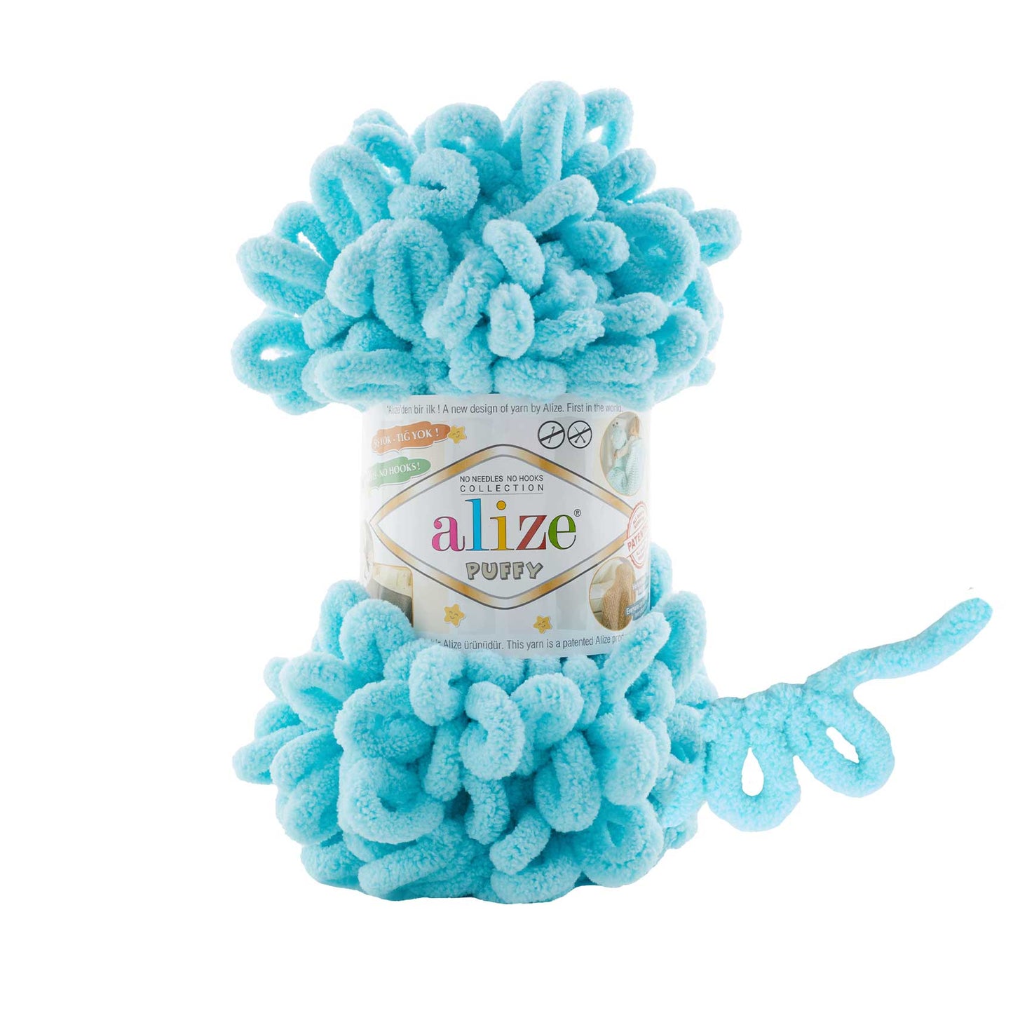 Alize Puffy yarn 100g (micro polyester)