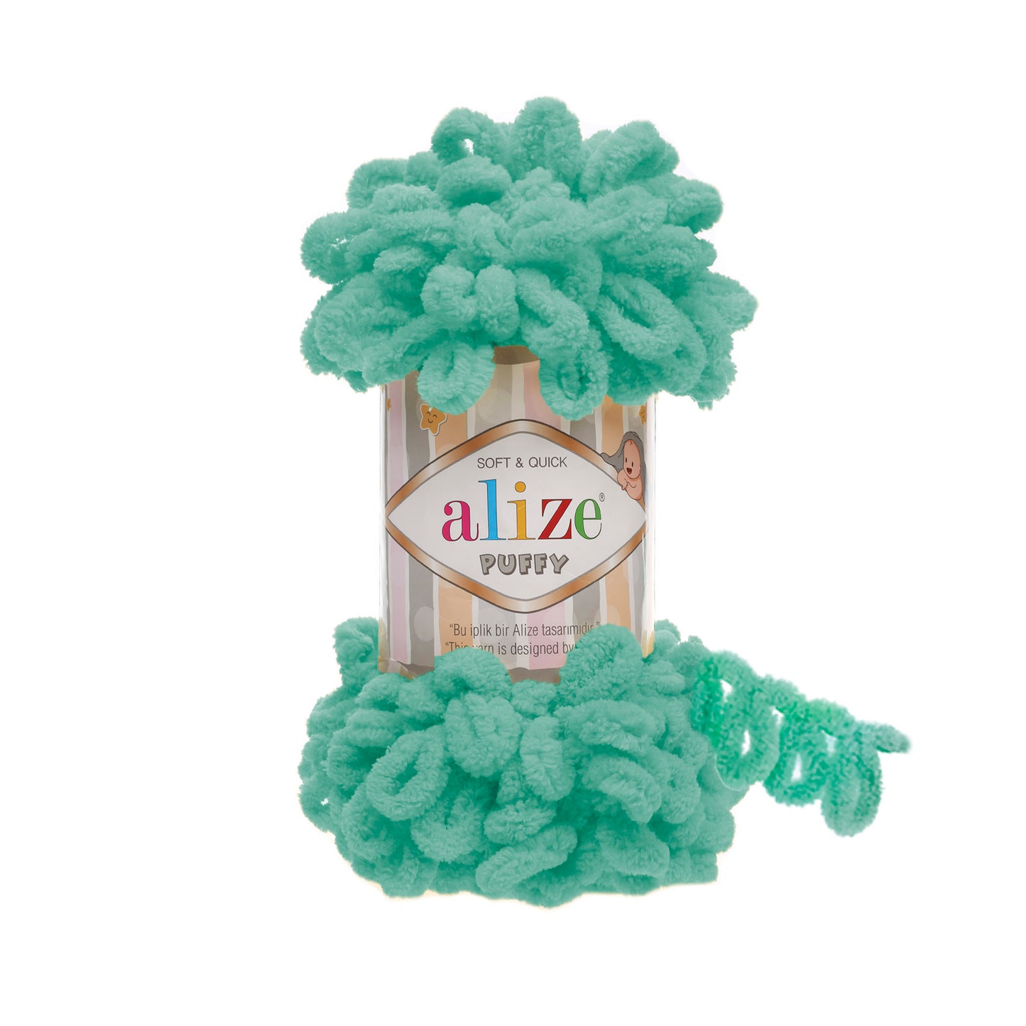 Alize Puffy yarn 100g (micro polyester)