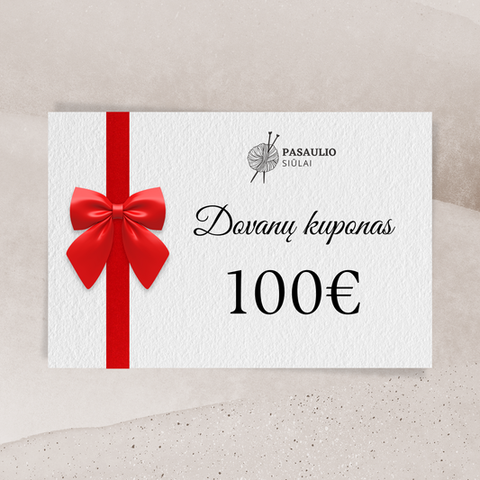 Dovanų kuponas 100€