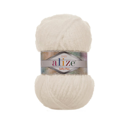 Alize Softy Plus yarn 100g (micro polyester-plush)