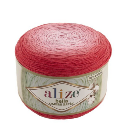 Alize Bella Ombre Batik siūlai 250g (medvilnė)