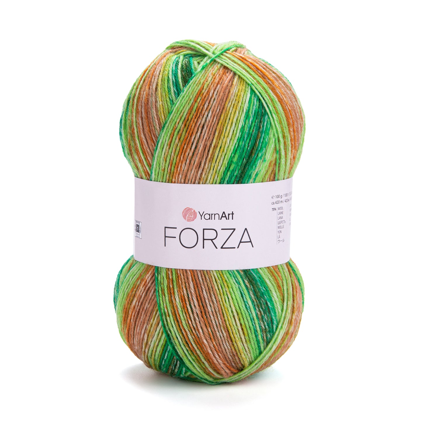 YarnArt Forza siūlai 100g (vilna, poliamidas)