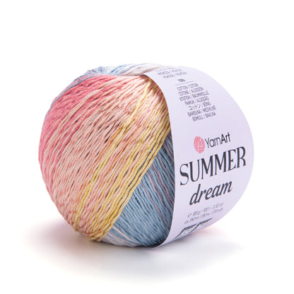 YarnArt Summer Dream siūlai 100g (medvilnė, viskozė)