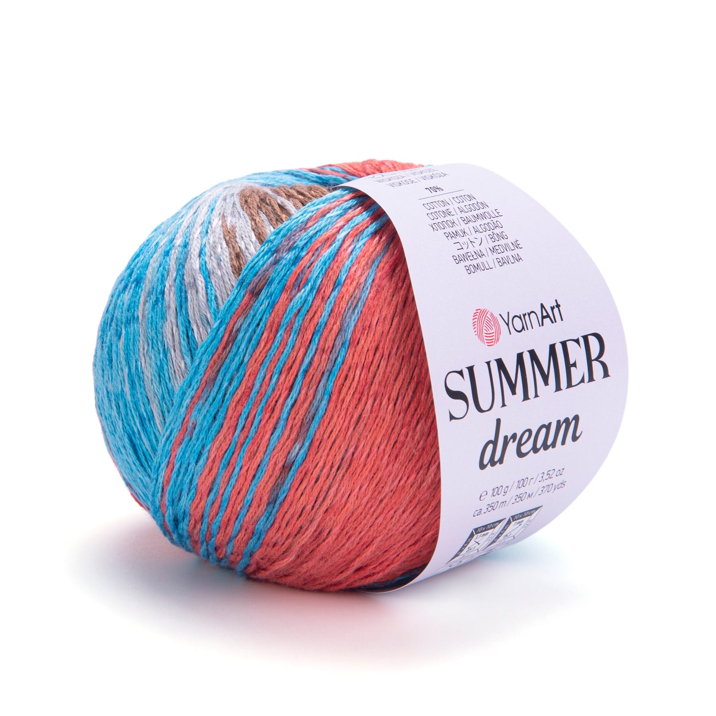 YarnArt Summer Dream siūlai 100g (medvilnė, viskozė)