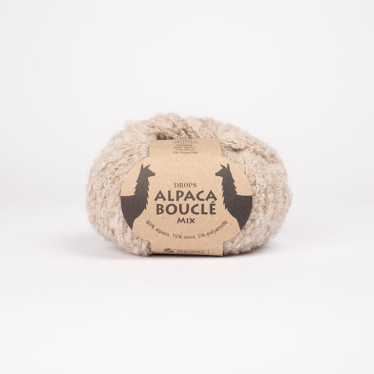 DROPS Alpaca Boucle 50g (alpakos, vilna)