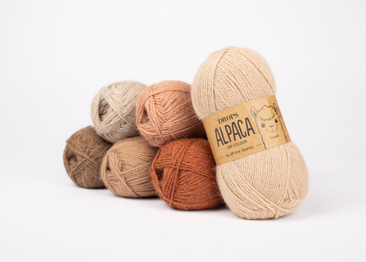 DROPS Alpaca mezgimo siūlai 50g (alpaka)