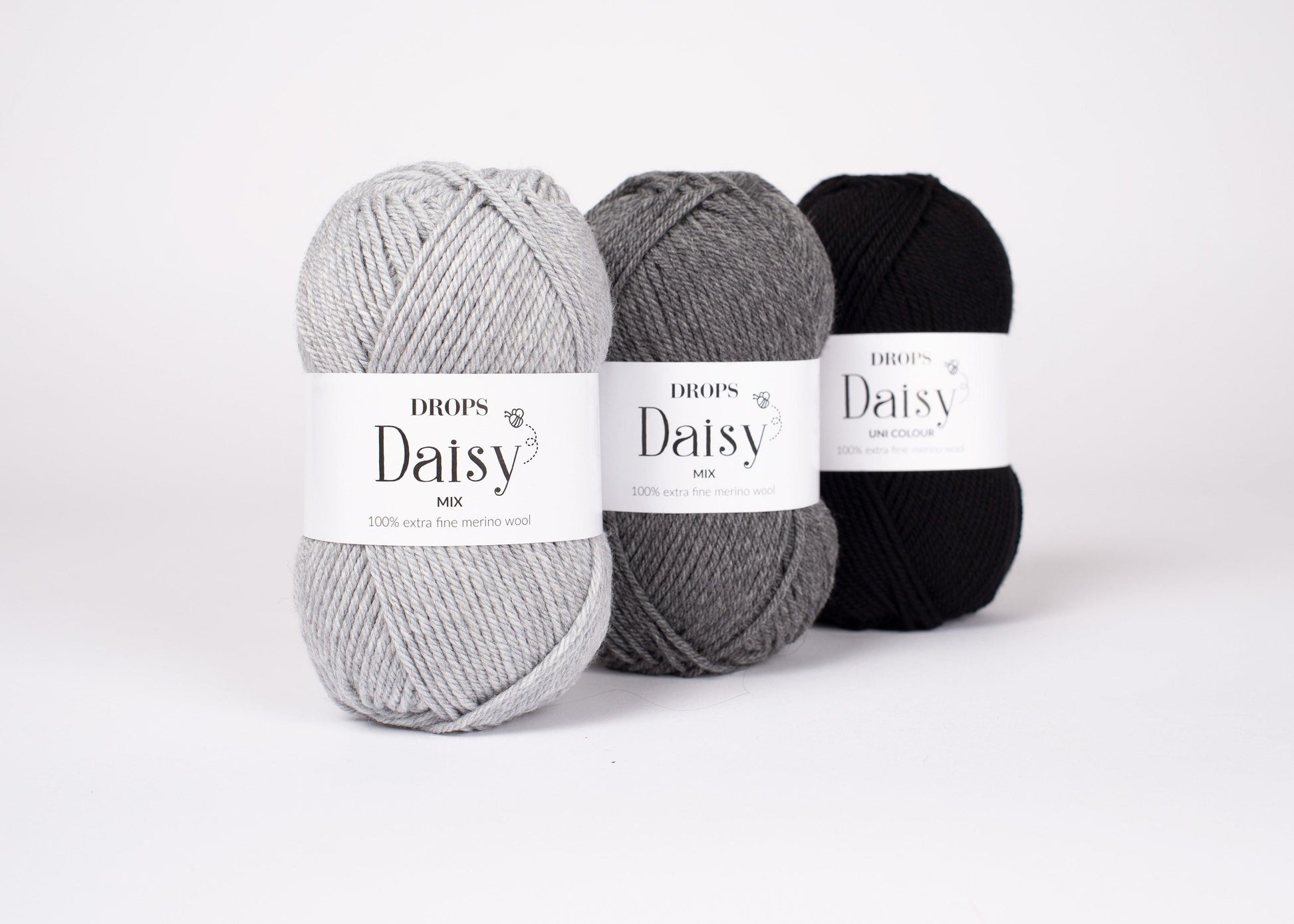 DROPS Daisy mezgimo siūlai 50g (merino vilna) - Pasaulio Siūlai