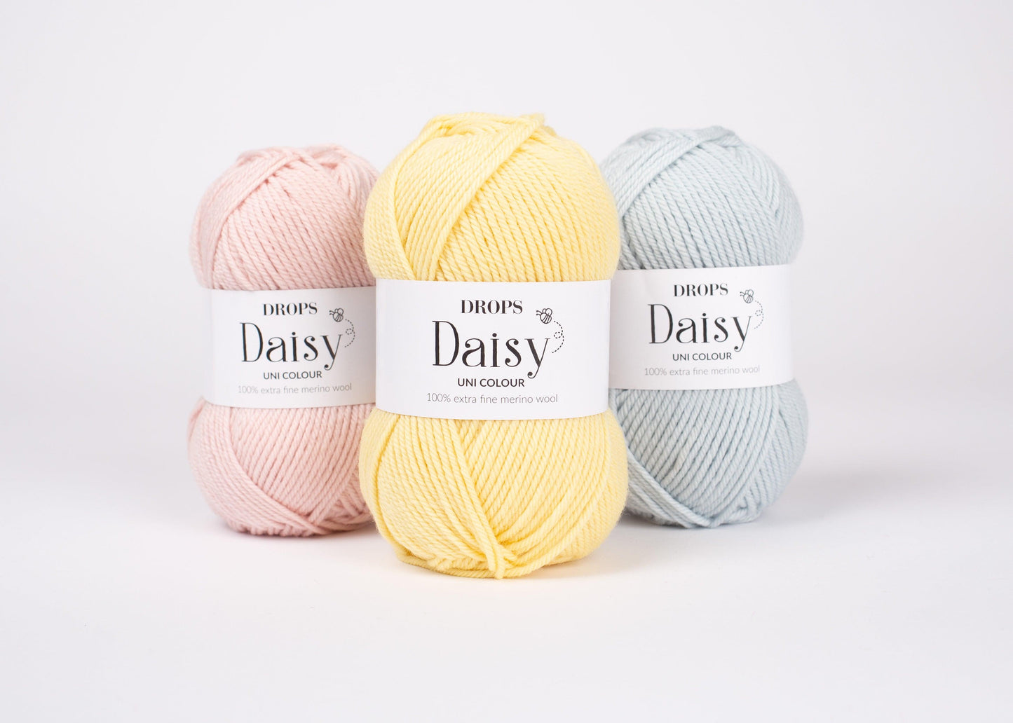 DROPS Daisy mezgimo siūlai 50g (merino vilna) - Pasaulio Siūlai