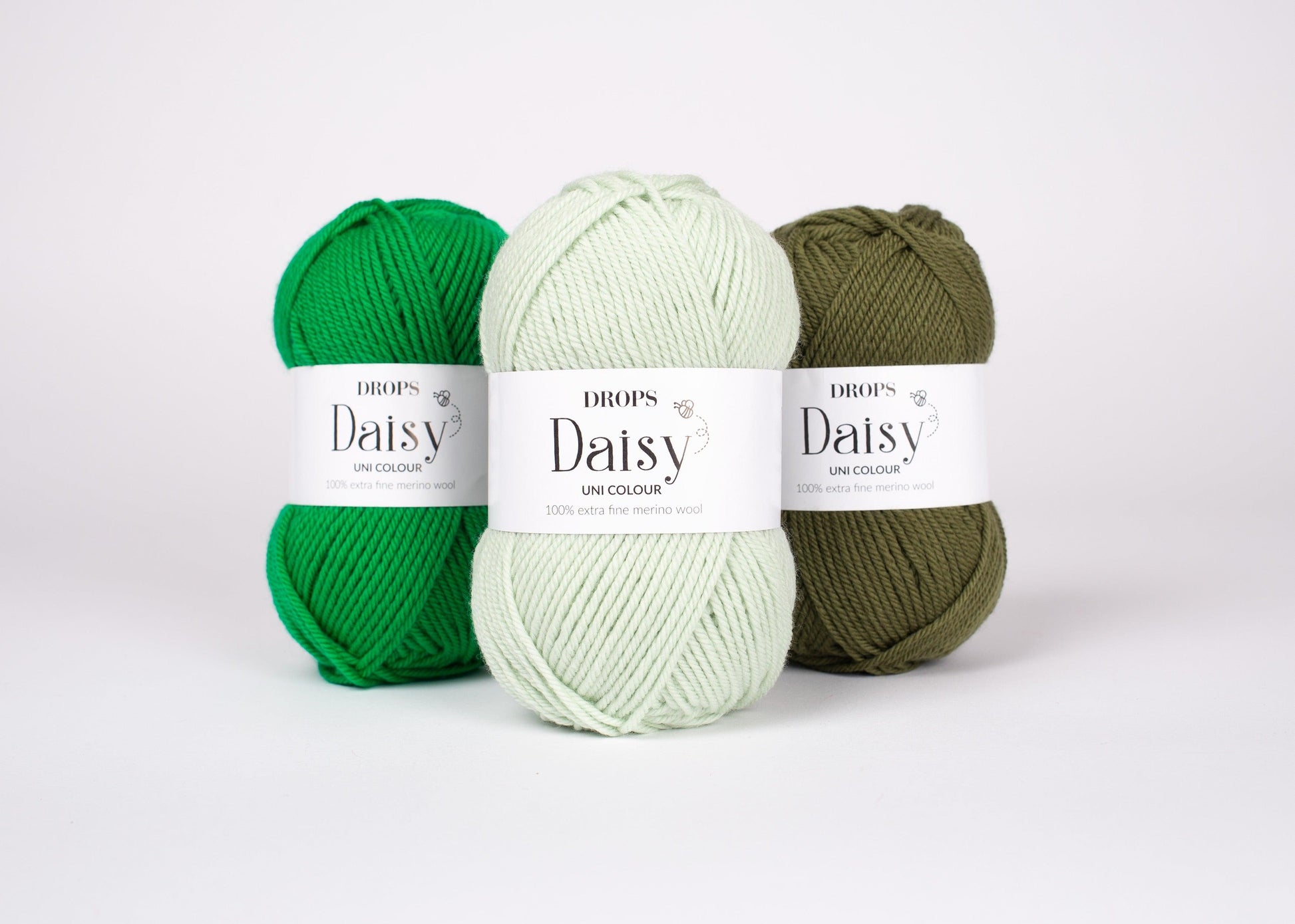 DROPS Daisy mezgimo siūlai 50g (merino vilna) - Pasaulio Siūlai