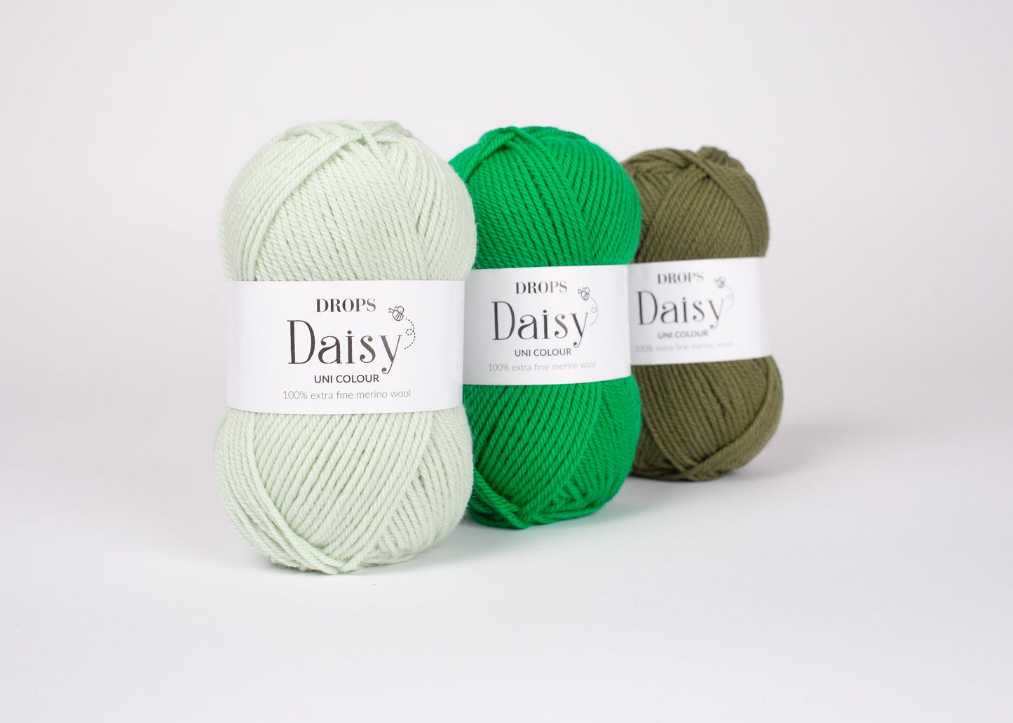 DROPS Daisy mezgimo siūlai 50g (merino vilna) - Pasaulio Siūlai