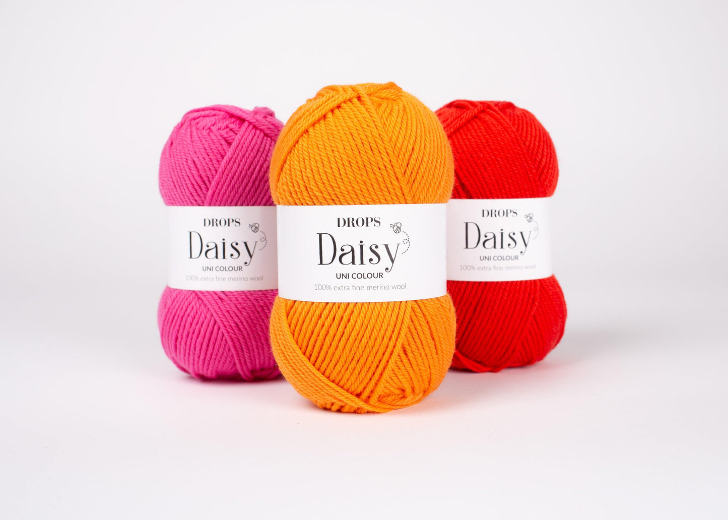 DROPS Daisy mezgimo siūlai 50g (merino vilna) - Pasaulio Siūlai