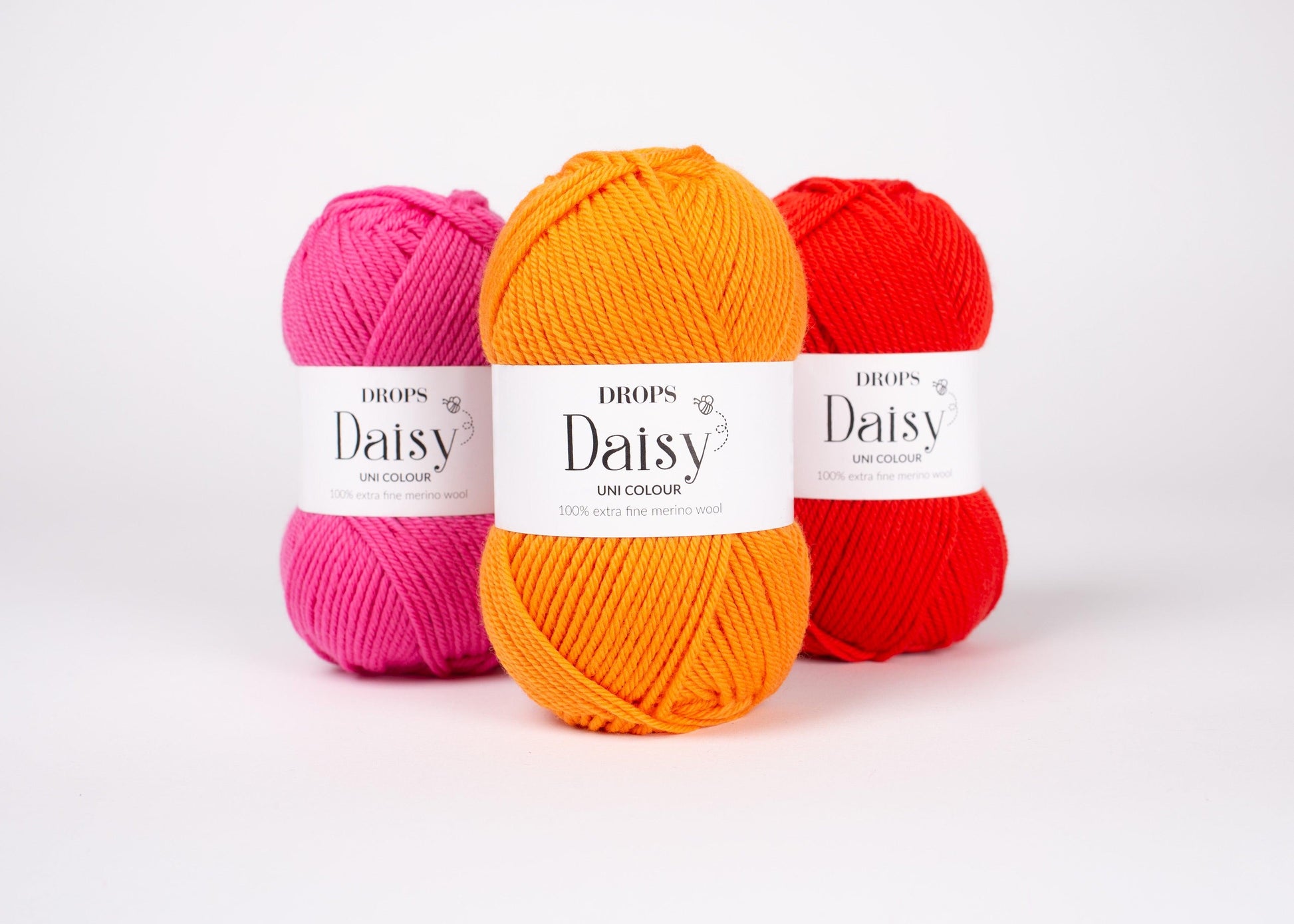 DROPS Daisy mezgimo siūlai 50g (merino vilna) - Pasaulio Siūlai