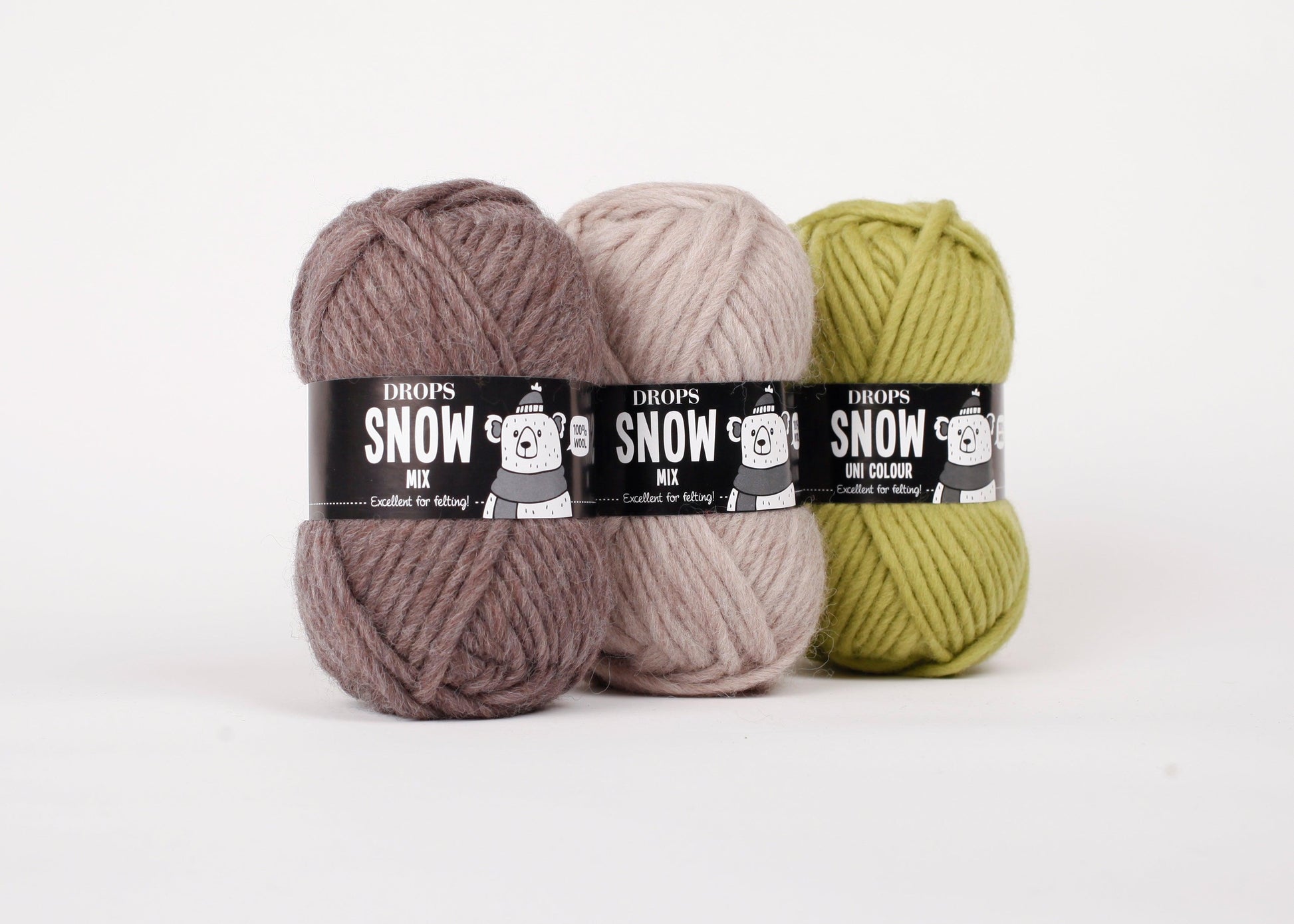 DROPS Snow mezgimo siūlai 50g (vilna) - Pasaulio Siūlai