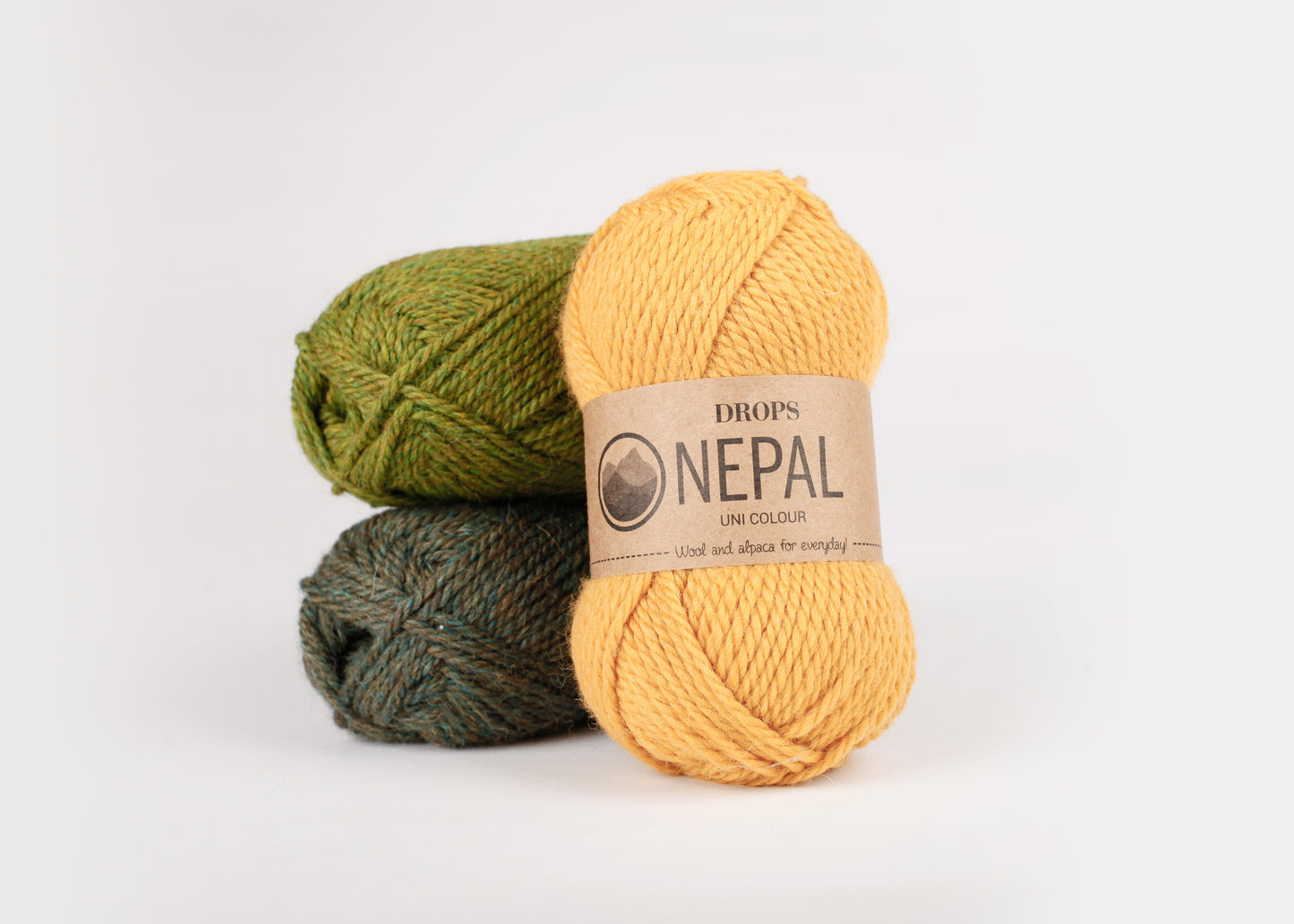 DROPS Nepal mezgimo siūlai 50g (vilna, alpaka)