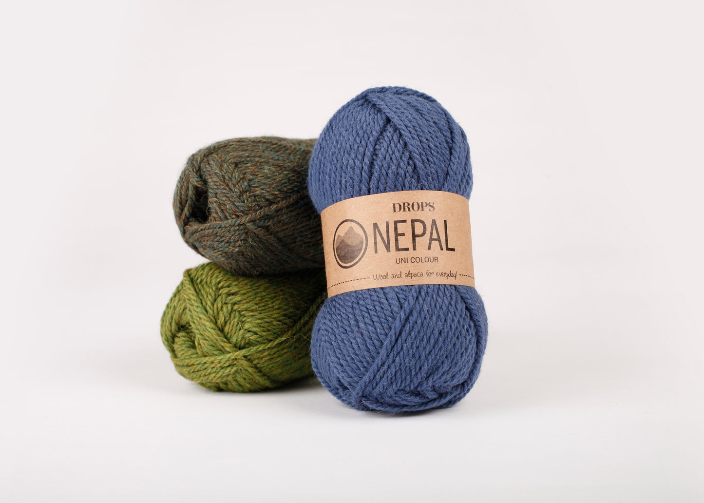 DROPS Nepal mezgimo siūlai 50g (vilna, alpaka)