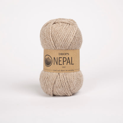 DROPS Nepal mezgimo siūlai 50g (vilna, alpaka)