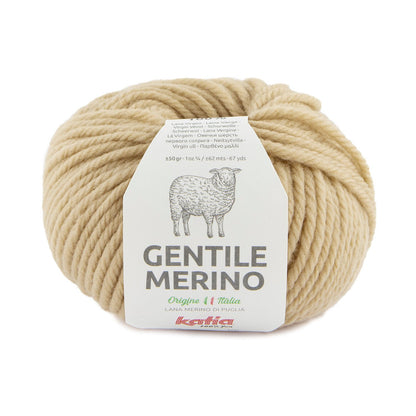 Katia Gentile Merino mezgimo siūlai 50g (merino vilna)