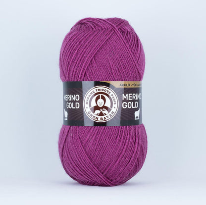 Madame Tricote Paris Merino Gold 100g (vilna, akrilanas) - Pasaulio Siūlai