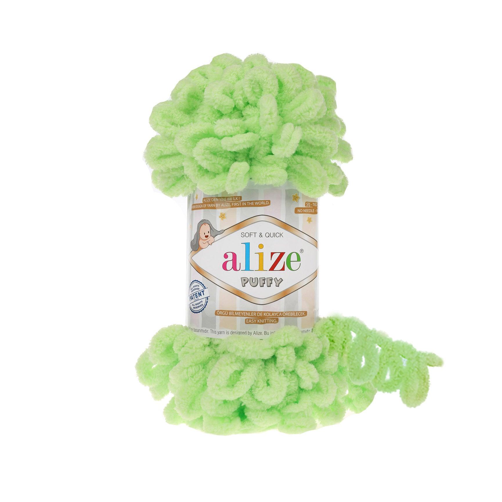 Alize Puffy siūlai 100g (mikropoliesteris) - Pasaulio Siūlai