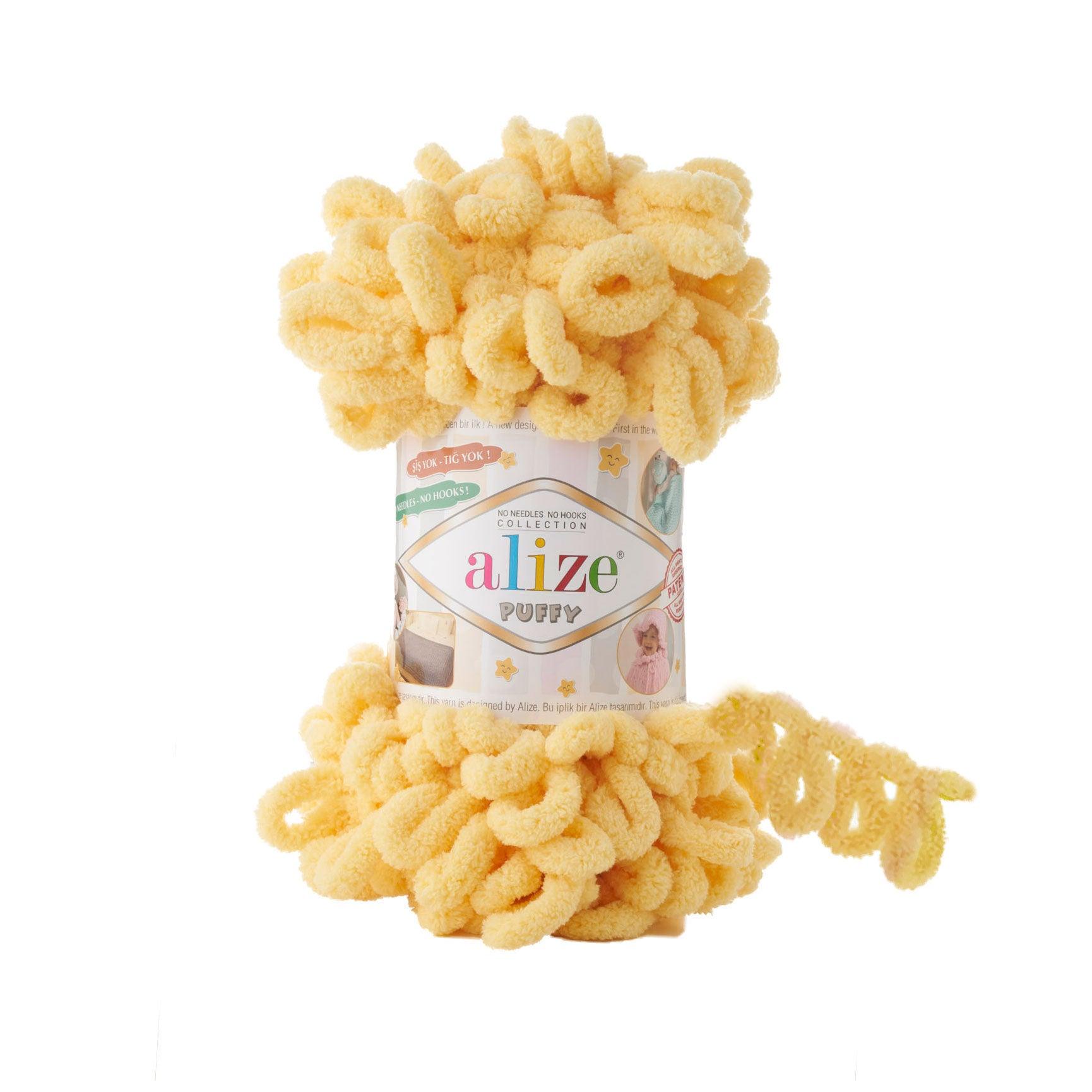 Alize Puffy siūlai 100g (mikropoliesteris) - Pasaulio Siūlai