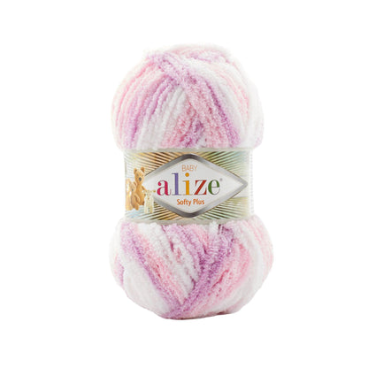 Alize Softy Plus siūlai 100g (mikropoliesteris-pliušas) - Pasaulio Siūlai