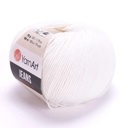 YarnArt Jeans mezgimo siūlai 50g (medvilnė, akrilanas) - Pasaulio Siūlai