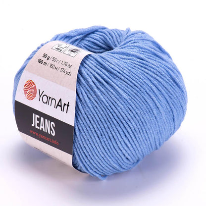 YarnArt Jeans mezgimo siūlai 50g (medvilnė, akrilanas) - Pasaulio Siūlai
