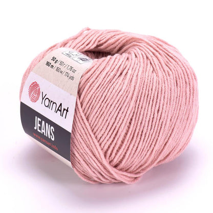 YarnArt Jeans mezgimo siūlai 50g (medvilnė, akrilanas) - Pasaulio Siūlai