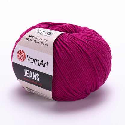 YarnArt Jeans mezgimo siūlai 50g (medvilnė, akrilanas) - Pasaulio Siūlai