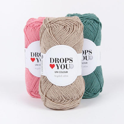 DROPS Loves You 9 siūlai 50g (medvilnė) - Pasaulio Siūlai